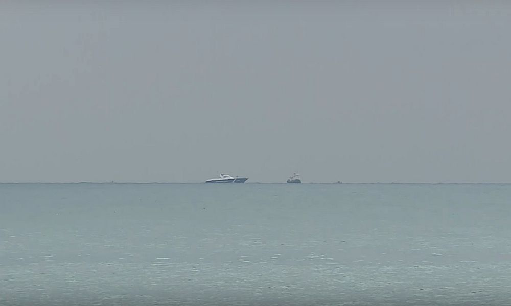 Зона поисков человеческих тел и фрагментов разбившегося в Черном море Ту-154 попала на видео 
