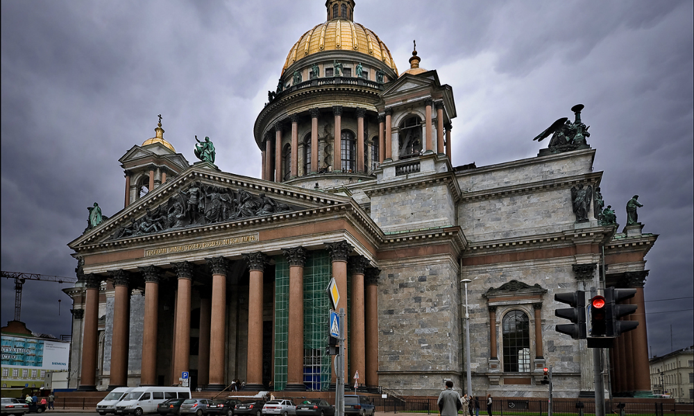 Исаакиевский собор Западный фасад