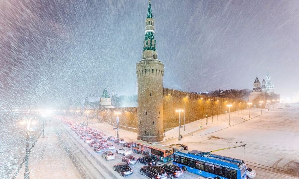 Winter on Russia