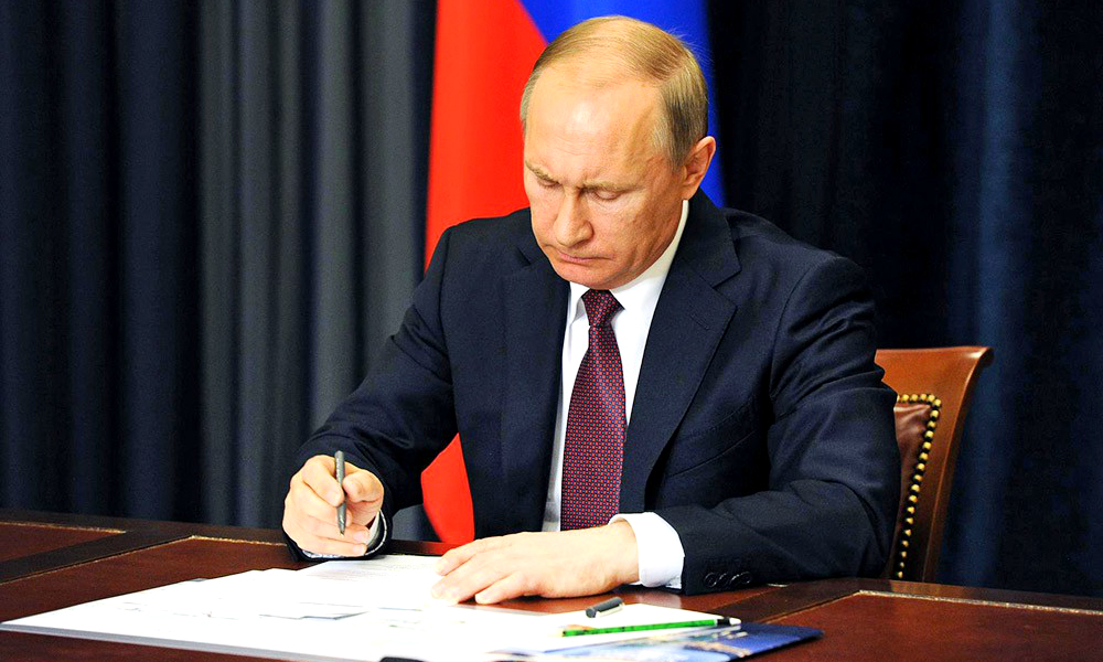 Владимир Путин подписал указ о ратификации соглашения по строительству «Турецкого потока» 