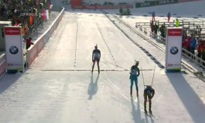 Сборная России по биатлону благодаря усилиям Шипулина начала ЧМ в Австрии с бронзовой медали