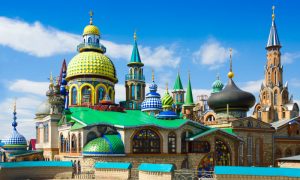 Уникальный Храм всех религий загорелся в Казани: есть погибшие