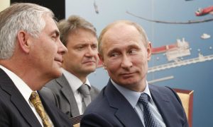 Госсекретарь США Рекс Тиллерсон обсудил Сирию с Владимиром Путиным и Сергеем Лавровым