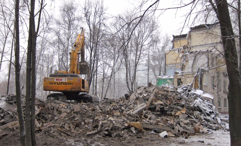 Мэрия Москвы утвердила график сноса 