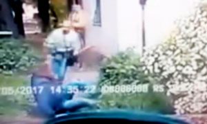 Опубликовано видео конфликта с оружием между соратниками Яроша и таксистом