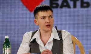 Савченко в письме к Макрону попросила усилить санкции против 