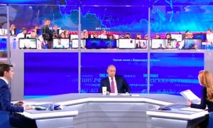«Прямая линия» с Путиным пройдет 14 декабря