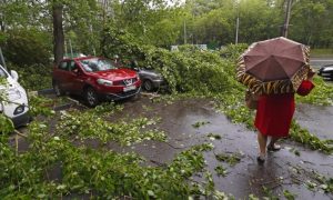 В «Росгосстрахе» назвали полную сумму ущерба от смертельного урагана в столице и Подмосковье