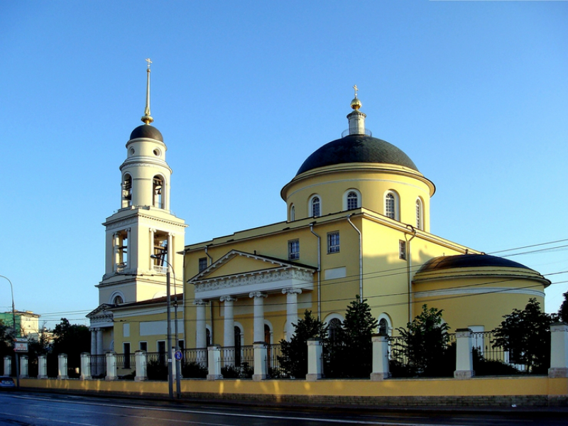 Храм вознесения на большой никитской в москве