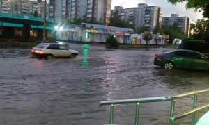 В Центральную Россию из Украины пришел опасный южный циклон