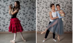 Кошачий вальс: уникальный проект для бездомных животных организовали артисты балета в Перми