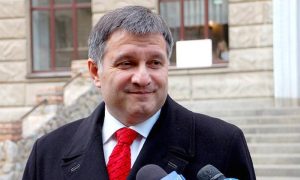 Украинский министр Аваков открывает отделение полиции в Крыму