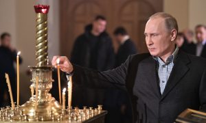 Путин поздравил православных христиан и всех россиян, кто празднует Рождество