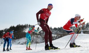 Российские лыжники взяли  «серебро» в эстафете  на Олимпийских играх