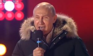 Путин: «Мы будем думать о будущем! Мы обречены на успех!»