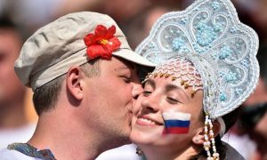 В России нашли 85 процентов счастливых жителей