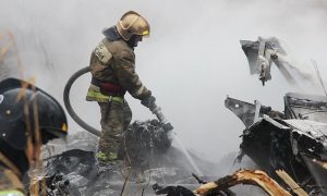 Вертолет разбился в Хабаровске, шестеро погибших