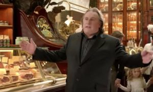 Жерар Депардье продает продукты в России