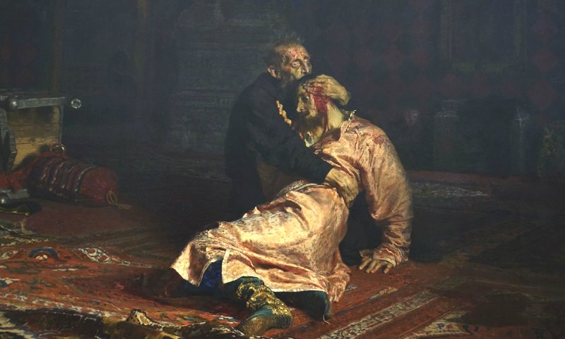 Знаменитую картину Репина в Третьяковке повредил посетитель 