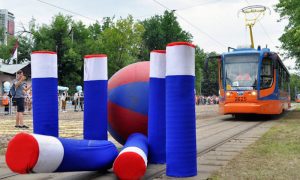 К борьбе за кубок ЧМ-2018 подключились трамваи
