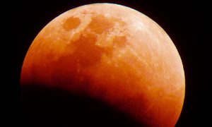 27 июля состоится самое  долгое полное лунное  затмение за 100 лет