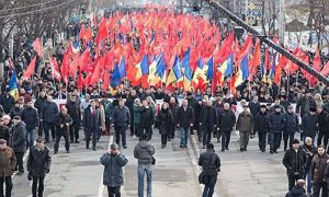 Народ Молдовы устал от проевропейской власти и вышел на многотысячную акцию протеста