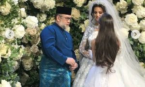 Король Малайзии женился на 