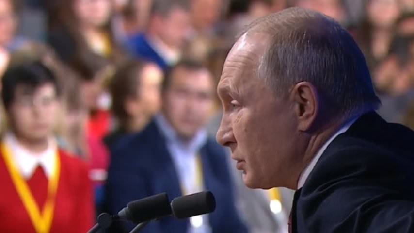 Путин предотвратил скандал, который спровоцировал украинский журналист Путин предотвратил скандал, который спровоцировал украинский журналист