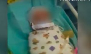 Новорожденному заклеили рот пластырем в больнице в Ингушетии