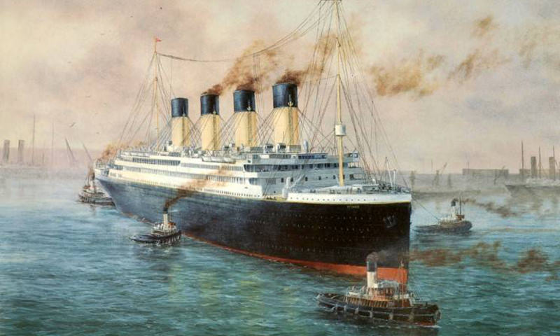Календарь: 10 апреля - «Титаник» вышел в своё первое и последнее плавание 