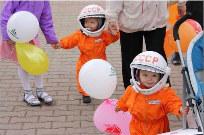 Когда все мечтали стать космонавтами... 