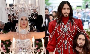 Кэти Перри с люстрой и Джаред Лето с отрубленной головой: звезды на Met Gala 2019