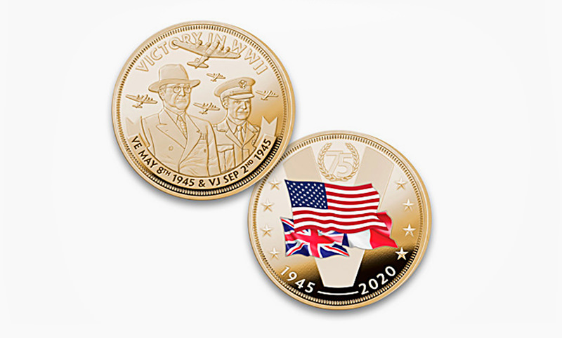 В США выпустили монету с союзниками во Второй Мировой войне без СССР 
