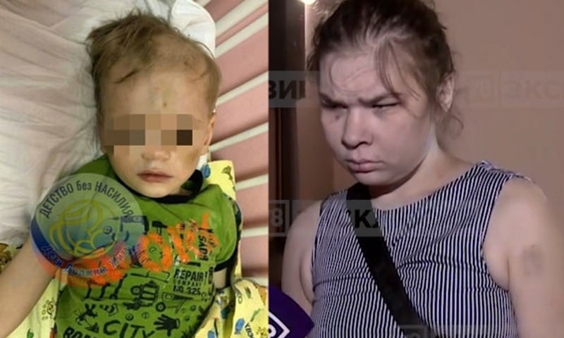 В Петербурге пьяная мать искусала и избила детей 