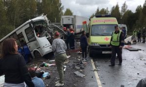 Жуткая авария под Ярославлем:  9 погибших, 20 госпитализированы