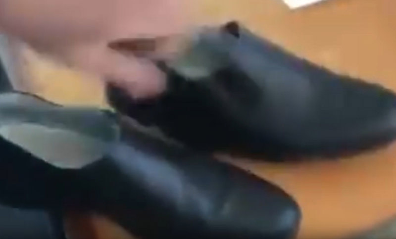 Росгвардейцы получили пластилиновую обувку Росгвардейцы получили пластилиновую обувку