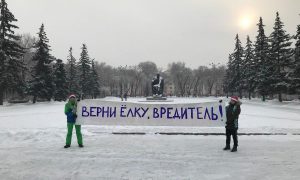 «Верни елку, вредитель!»: от губернатора потребовали праздника