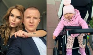 Певица Ханна впервые показала лицо годовалой дочери