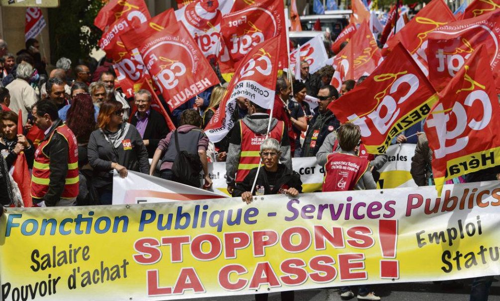 Пенсионную реформу готово отменить правительство Франции под давлением профсоюзов 