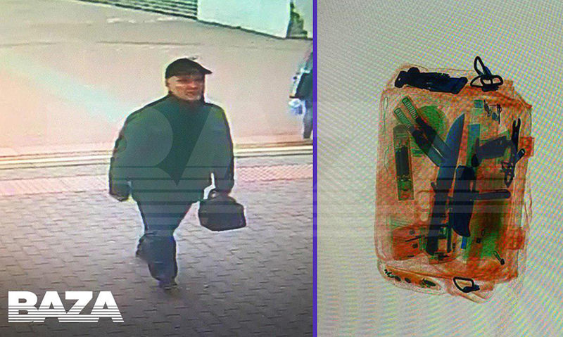 В Ростове-на-Дону мужчина пытался пройти в дом творчества с сумкой, полной оружия 