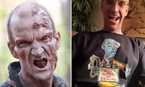 Исполнивший роль зомби в «Ходячих мертвецах» актер искусал женщину