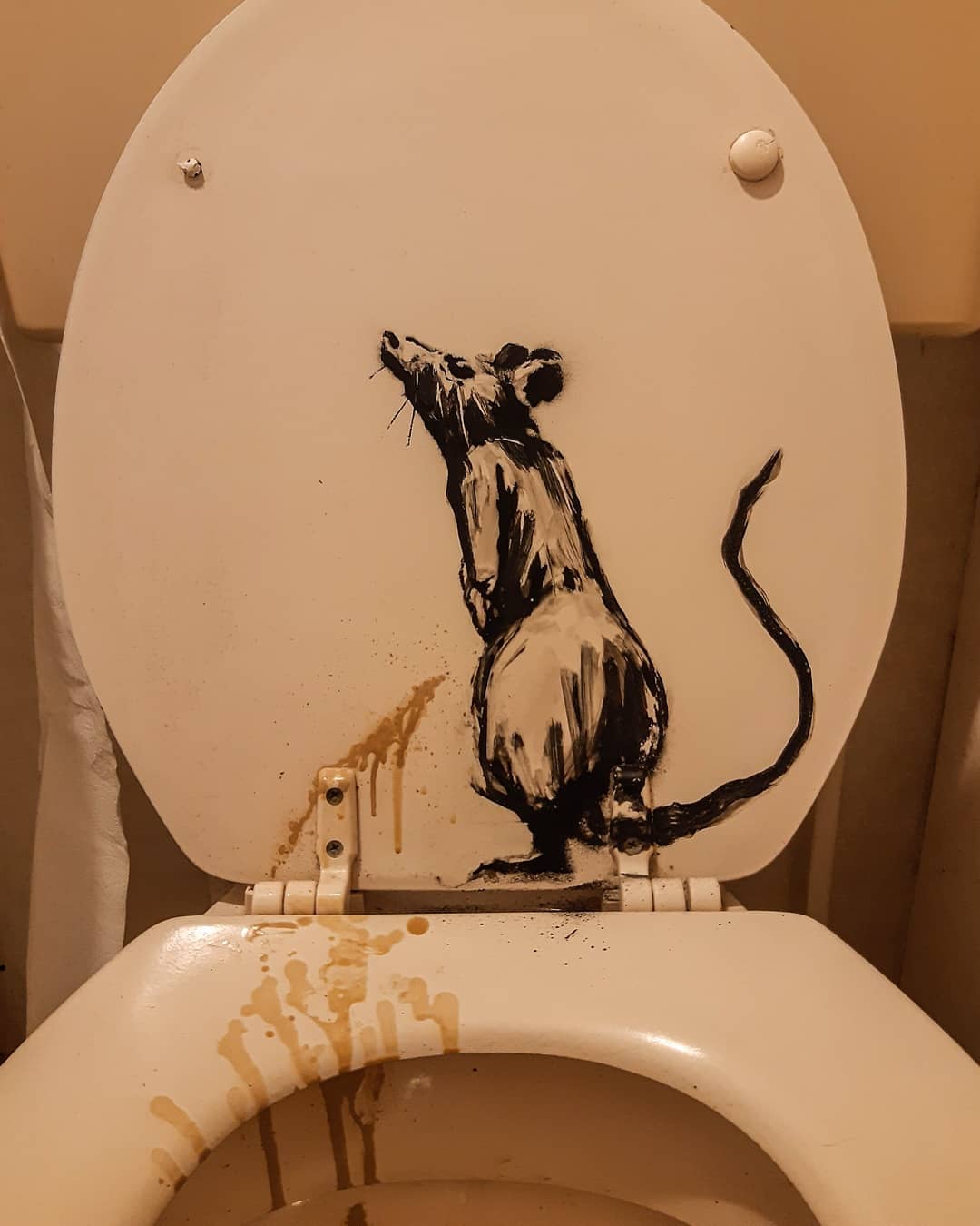 Бэнкси художник крысы в ванной