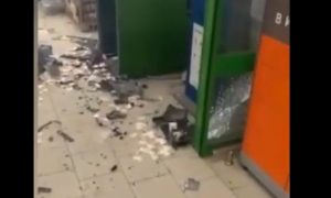 В подмосковных Химках  взорвали банкомат Сбербанка