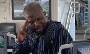 «Дурак! Расизм нельзя!»: темнокожий мужчина провел агитацию в московской электричке