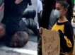 «Я не могу дышать»: в Сети появилось новое видео задержания Джорджа Флойда