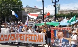 Хабаровск не останавливается: тысячи человек требуют вернуть Фургала