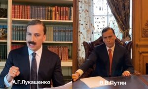 «Навальный: люблю Путина, хочу домой»: Максим Галкин показал «переговоры» президентов России и Белоруссии