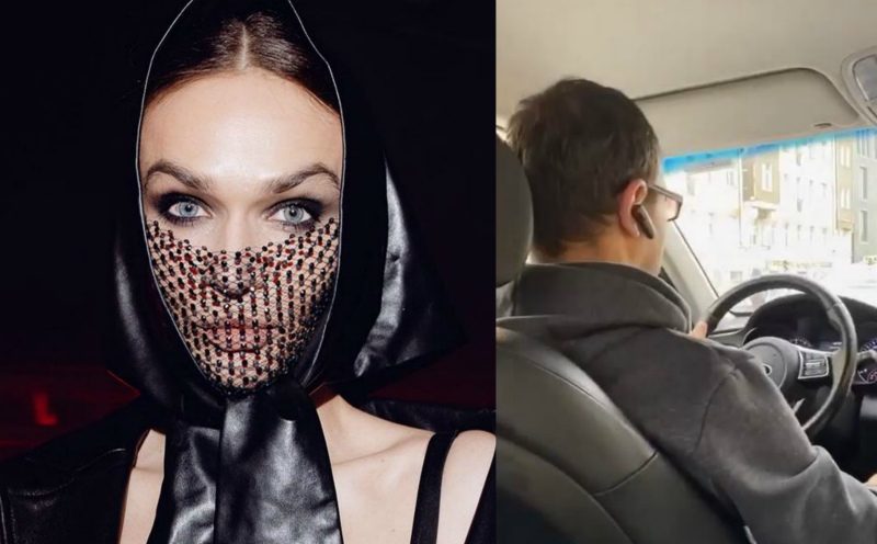 «Не нравятся правила? Вали в лес!»: таксист выгнал Алену Водонаеву из машины после ее просьбы надеть маску 
