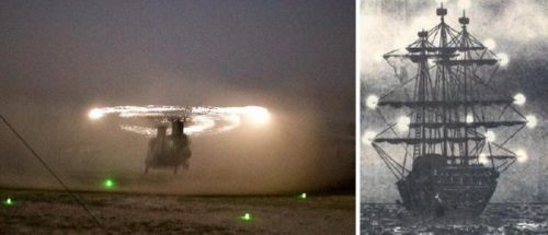 Стюардессе во время полета удалось заснять редкое явление, о котором мало кто знает