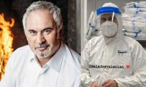 Валерий Меладзе навестил больных коронавирусом в «красной зоне» больницы